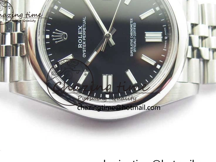 1228 Oyster Perpetual 41mm 124300 BP Maker Best Edition Black Dial on SS Jubilee Bracelet A Reliable 2644